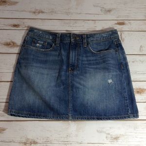 Gap jean skirt